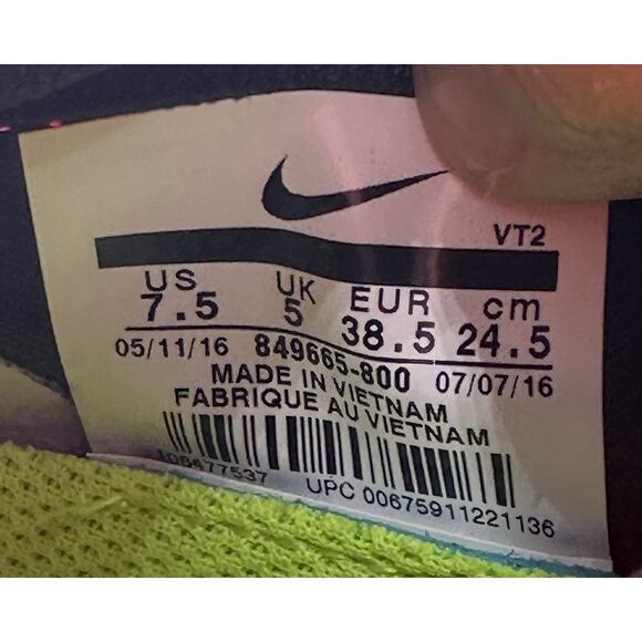 Nike Lunarepic Flyknit Shield Women Bright Mango 849665-800 Size 7.5 NEW no box - Picture 14 of 16